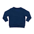 Miniatyrbild 2 av 2: Larkwood Baby Crew Neck Sweatshirt 6-12 månader Marinblå Navy 6-12 Months
