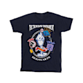 Miniatyrbild 1 av 3: Harry Potter flickor Triwizard Poster bomull T-shirt 5-6 år marinblå Navy Blue 5-6 Years