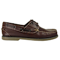 Miniatyrbild 3 av 6: Dek Herr Moccasin Båtskor 9 UK Brun Läder Brown Leather 9 UK
