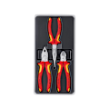 Miniatyrbild 2 av 3: Knipex 00 20 12 Elektro Vde Tångset, 3 Delar One Size Multi Multi Colour One Size
