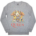 Miniatyrbild 2 av 2: Queen Unisex Vuxen Classic Crest Sweatshirt S Grå Grey S