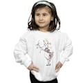 Miniatyrbild 2 av 3: Disney Flickor Frost Sven Och Olof Julgransprydnader Sweatshirt White 7-8 Years