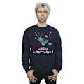 Miniatyrbild 3 av 4: Disney Herr Lilo And Stitch Stitch Merry Everything Sweatshirt Navy Blue M