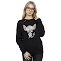 Miniatyrbild 2 av 3: Animaniacs Dam/Kvinnor The Brain Klassisk Pose Sweatshirt XL B Black XL