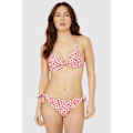 Miniatyrbild 3 av 4: Debenhams Dam/Kvinnor Ditsy Print Bygelbikini Topp 38D R Red 38D