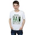Miniatyrbild 3 av 4: Trollkarlen från Oz pojkar goda häxan onda häxan T-shirt 7-8 år vit White 7-8 Years