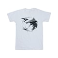 Miniatyrbild 1 av 3: Netflix The Witcher Wolf Logo T-shirt XL Vit White XL
