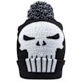 Miniatyrbild 5 av 5: The Punisher Pom Pom Skull Beanie One Size Svart Black One Size