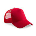 Miniatyrbild 1 av 2: Beechfield Unisex Vuxen Snapback Trucker Cap En Storlek Klassisk R Classic Red/Classic Red One Size