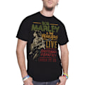 Miniatyrbild 3 av 3: Bob Marley Unisex Vuxen Rastaman Vibration Tour 1976 Bomull T-S Black S
