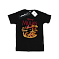 Miniatyrbild 1 av 3: Disney Herr Mulan Mushu Dragon Fire T-shirt 5XL Svart Black 5XL