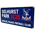 Miniatyrbild 3 av 4: Crystal Palace FC Gatubricka En Storlek Royal Blue/White/Red Royal Blue/White/Red One Size