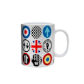 Miniatyrbild 1 av 2: Mod Ska Icons Mug En Storlek Flerfärgad Multicoloured One Size