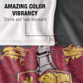 Miniatyrbild 4 av 6: Harry Potter Gryffindor Broderad Vapenfilt One Size Multico Multicoloured One Size