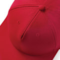 Miniatyrbild 2 av 2: Beechfield Unisex 5 Panel Retro Rapper Cap (2-pack) One Size Classic Red One Size