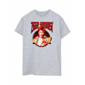 Miniatyrbild 1 av 2: David Bowie Dam/Damer Ziggy Stardust Boyfriend Fit Bomull B Sports Grey XL