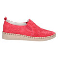 Miniatyrbild 2 av 2: Fleet And Foster Dam/Dam Tulip Slip On Lädersko 3 UK Red 3 UK