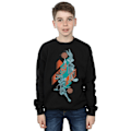 Miniatyrbild 2 av 3: Space Jam: A New Legacy Boys Bugs And Lola Balling Sweatshirt 1 Black 12-13 Years