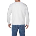 Miniatyrbild 2 av 2: Gildan Hammer Unisex Crew Sweatshirt för vuxna 2XL Vit White 2XL