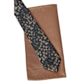 Miniatyrbild 2 av 3: Burton Herr Ditsy Print Twill Slips & Näsduk Set One Size Rust/Multicoloured One Size