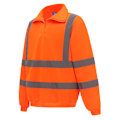 Miniatyrbild 3 av 3: Yoko Unisex Vuxen Hög-Vis Långärmad Säkerhet T-Shirt 3XL Orange Orange 3XL