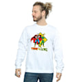 Miniatyrbild 2 av 3: Marvel Herr Thor Vs Loki Sweatshirt 4XL Vit White 4XL