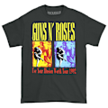 Miniatyrbild 1 av 2: Guns N Roses Unisex Adult Use Your Illusion World Tour Back Pri Black S