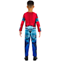 Miniatyrbild 2 av 4: Transformers Barn/Barn Earth Spark Optimus Prime Kostym S Blue/Red 7-8 Years