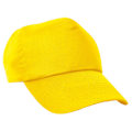 Miniatyrbild 2 av 2: Result Unisex Barn/Barn Plain Basebll Cap En Storlek Gul Yellow One Size
