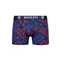 Miniatyrbild 3 av 5: Henleys Mens Rutlers Assorted Designs Boxer Shorts (3-pack) Multicoloured XXL