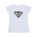Miniatyrbild 1 av 3: DC Comics Dam/Kvinnor Superman Logo Sketch Bomull T-shirt XL White XL