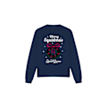 Miniatyrbild 1 av 4: Squid Game Unisex Vuxen Merry Squidmas Krans Sweatshirt XL Marinblå Navy XL