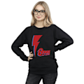 Miniatyrbild 2 av 3: David Bowie Damröd Blixt Sweatshirt S Svart Black S