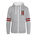 Miniatyrbild 1 av 2: Harry Potter Unisex Vuxen Hogwarts Alumni Full Zip Hoodie M Grå Grey M