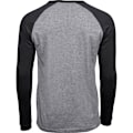 Miniatyrbild 2 av 4: Tee Jay Herr Baseboll T-shirt 3XL Heather Grey/Black Heather Grey/Black 3XL