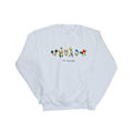Miniatyrbild 1 av 3: Disney Dam/Dam Mickey Mouse Och Vänner Sweatshirt M Vit White M