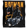 Miniatyrbild 1 av 6: The Flash Pose Batman Filt En Storlek Flerfärgad Multicoloured One Size