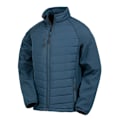 Miniatyrbild 1 av 2: Result Herr Svart Compass Vadderad Soft Shell Jacka 4XL Marinblå Navy 4XL