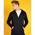 Miniatyrbild 3 av 3: Kustom Kit Herr Full Zip Hooded Sweatshirt L Svart Black L