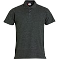 Miniatyrbild 1 av 4: Clique Herr Basic Melange Poloshirt XS Antracit Anthracite XS
