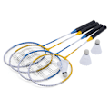 Miniatyrbild 3 av 4: Baseline 4-personers badmintonset i en storlek, flerfärgad Multicoloured One Size