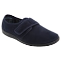 Miniatyrbild 1 av 2: Sleepers Herr Tom Imitation Mocka Touch Fastening Tofflor 7 UK Navy Blue 7 UK