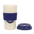 Miniatyrbild 3 av 6: Something Different Fortune Teller Bambu Resemugg En Storlek O Off White/Navy One Size