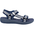 Miniatyrbild 3 av 4: Hush Puppies Dam/Kvinna Sara Quarter Sandaler 3 UK Marinblå Navy 3 UK