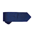 Miniatyrbild 2 av 2: Premier Mens Micro Dot Pattern Formal Work Tie One Size Navy/ R Navy/ Red One Size
