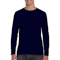 Miniatyrbild 5 av 5: Gildan Soft Style långärmad T-shirt M Navy Navy M