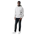 Miniatyrbild 3 av 3: Iqoniq Unisex Vuxen Yoho Återvunnen Bomull Relaxed Fit Hoodie XS Heather Grey XS