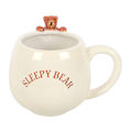 Miniatyrbild 1 av 3: Something Different Sleepy Bear Rund Mugg One Size Vit White One Size