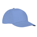 Miniatyrbild 3 av 4: Bullet Unisex Hades 5 Panel Cap One Size Light Blue Light Blue One Size