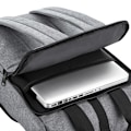 Miniatyrbild 3 av 4: Bagbase Roll Top Twin Handle Laptop Bag One Size Grey Marl Grey Marl One Size